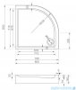 Ravak Ronda Basic kompakt brodzik 80x80cm biały GPX2240131